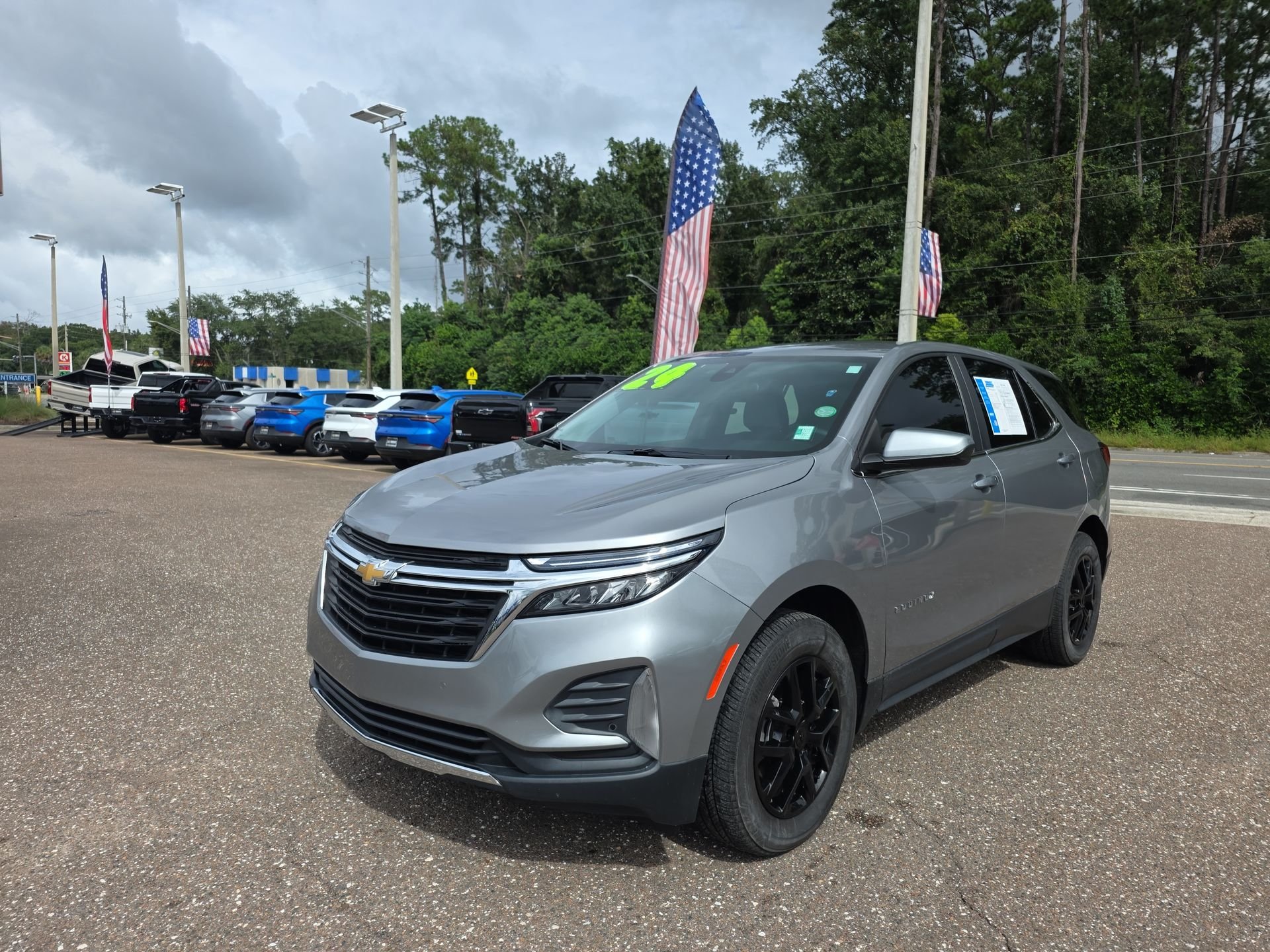 Used 2024 Sterling Gray Metallic Chevrolet LT image 12