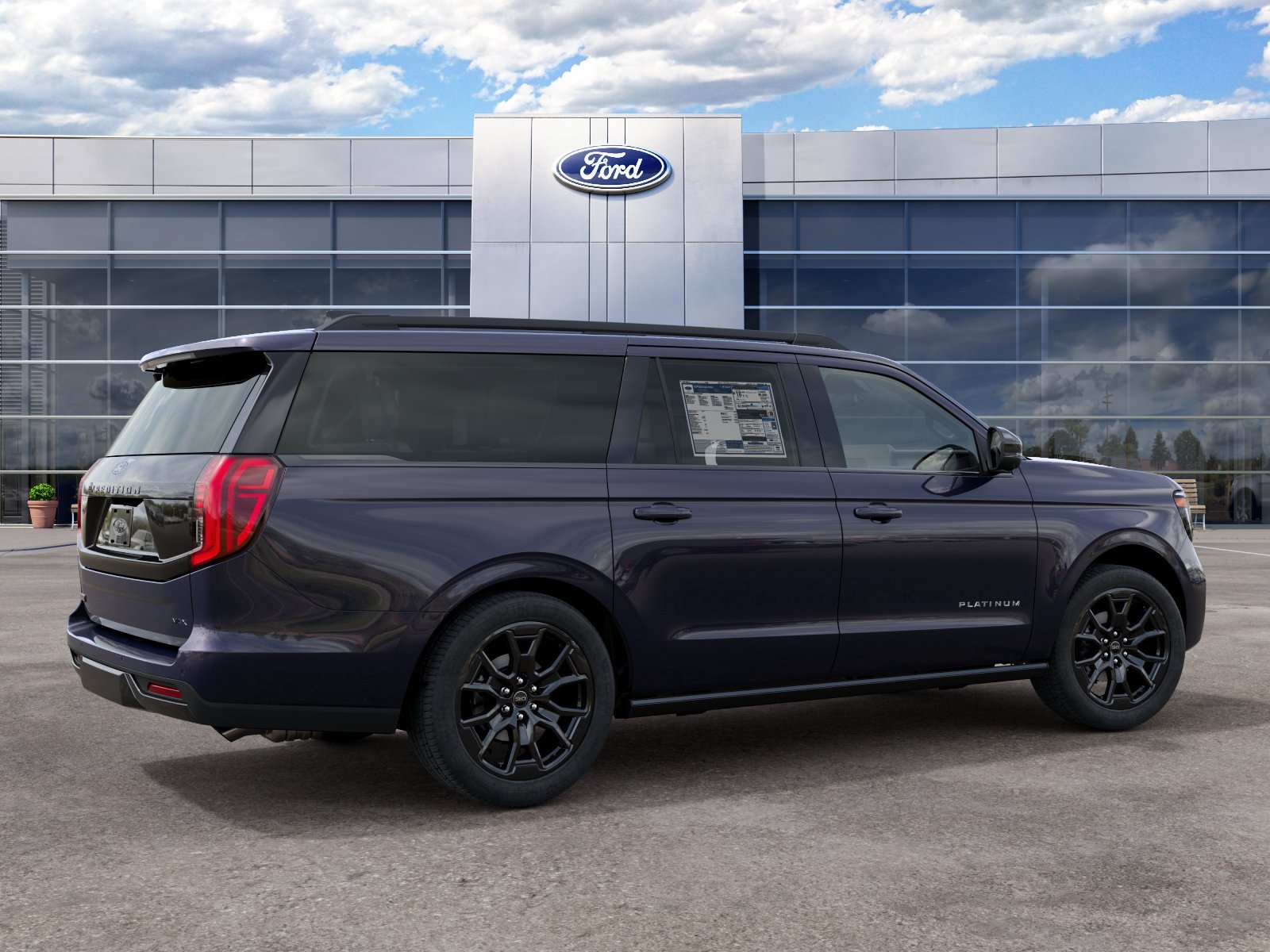 New 2027 Blue Ember Metallic Ford Platinum image 7