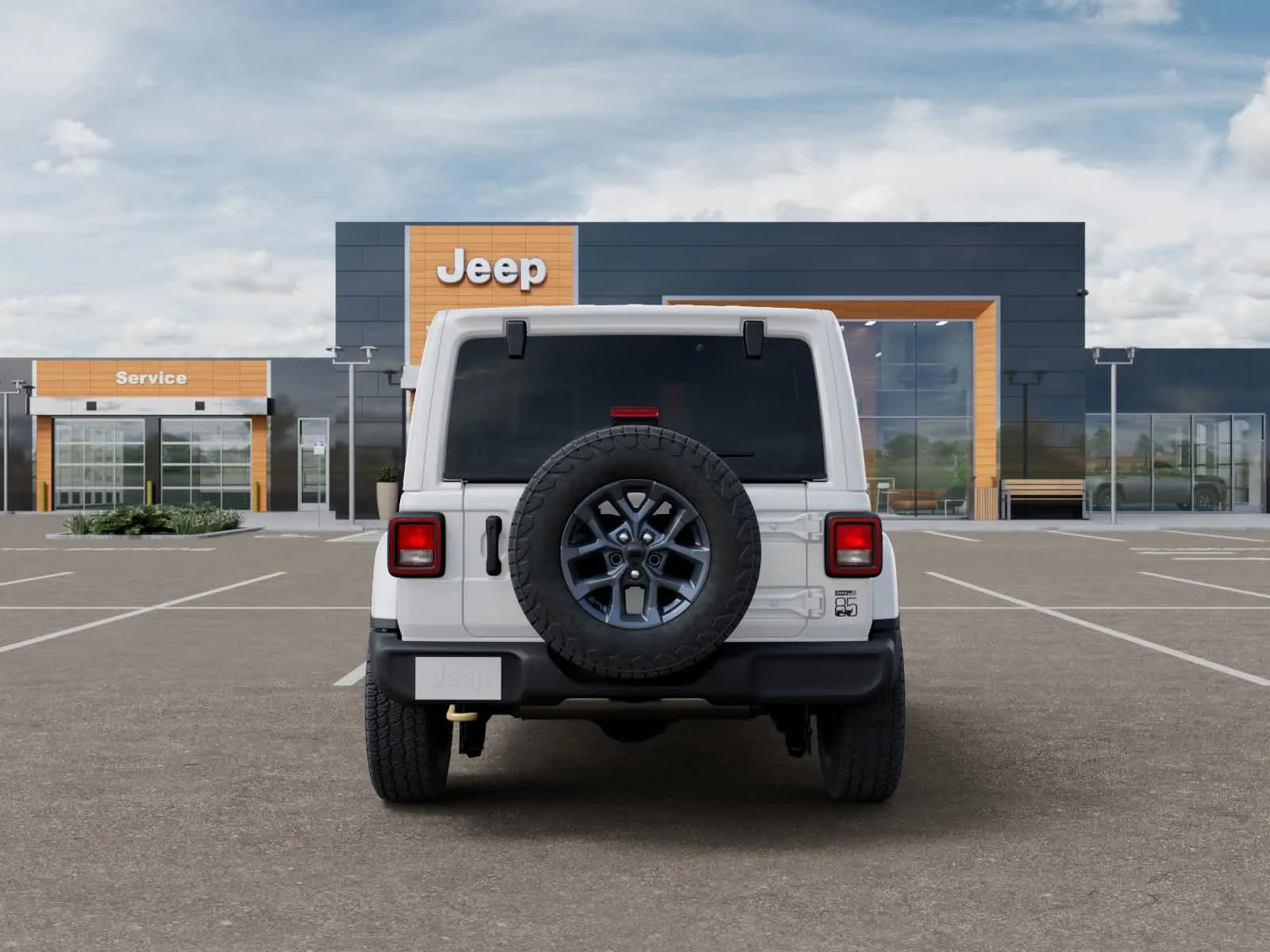 New 2026 Bright White Clearcoat Jeep 85th Anniversary image 7