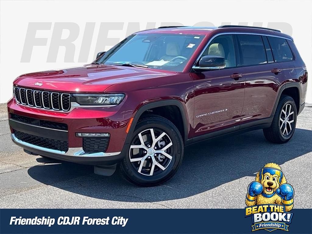 Used 2025 Red Jeep Limited image 1