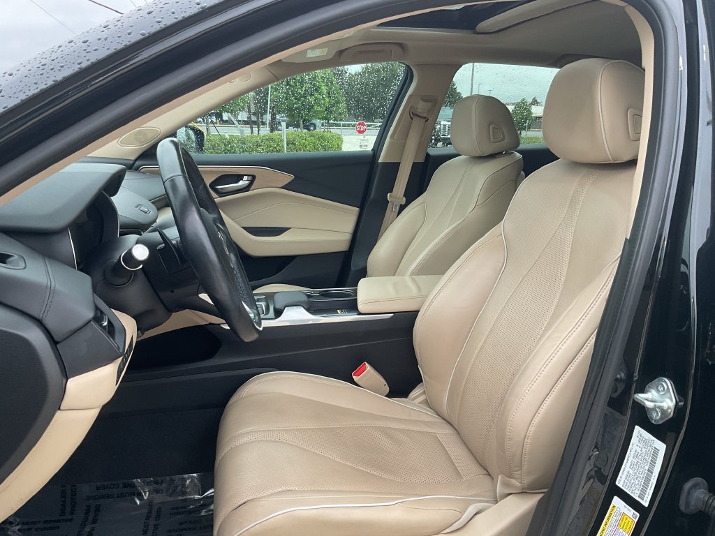 Used 2021 Black Acura Advance image 11