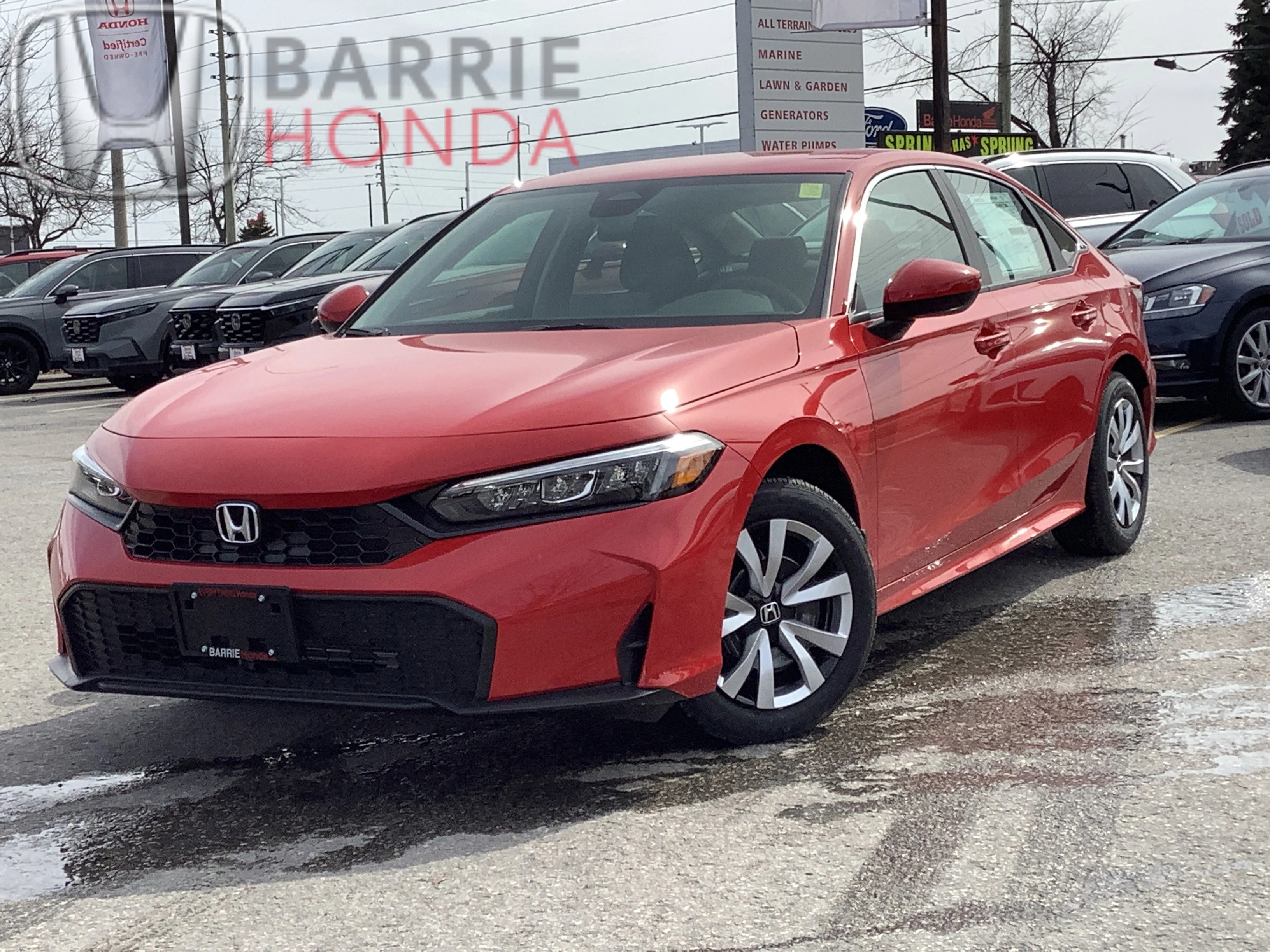 New 2026 Rallye Red Honda LX image 1