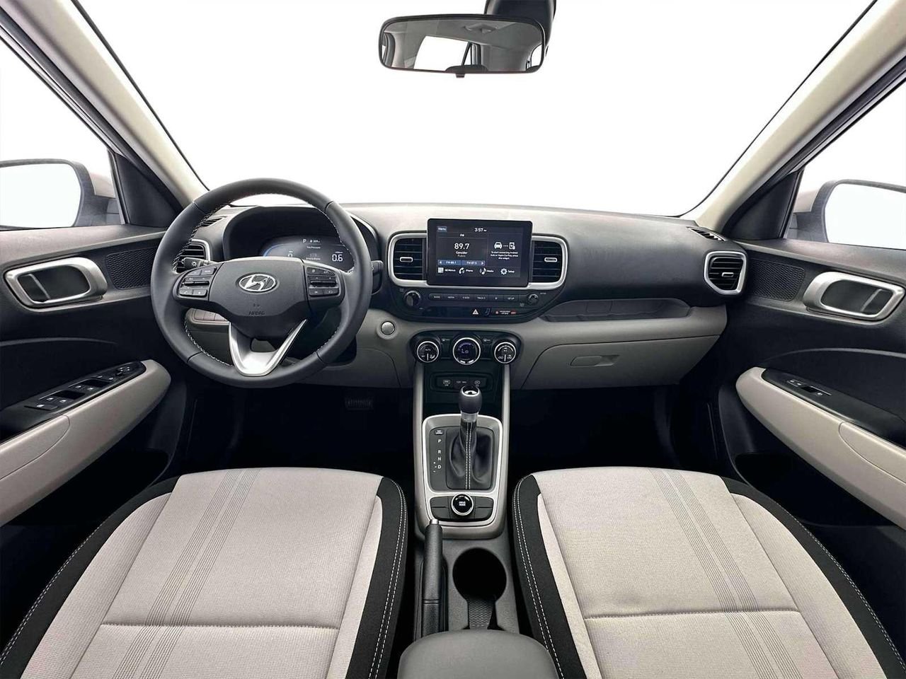 New 2025 Lunar White Hyundai SEL image 9