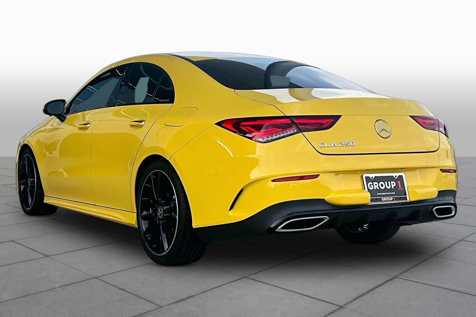 Used 2023 Sun Yellow Mercedes-Benz CLA 250 image 12