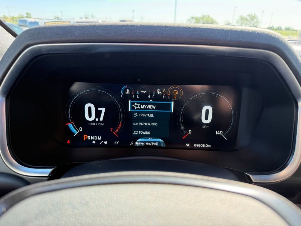 Used 2023 Agate Black Metallic Ford Raptor image 25