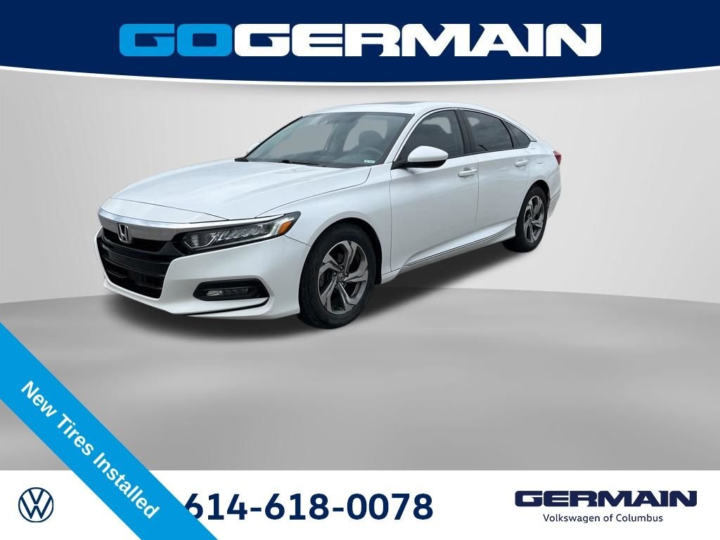 Used 2019 Platinum White Pearl Honda EX image 1