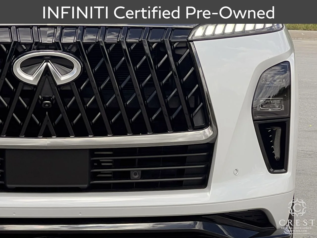 Certified Used 2026 Radiant White INFINITI SPORT image 10