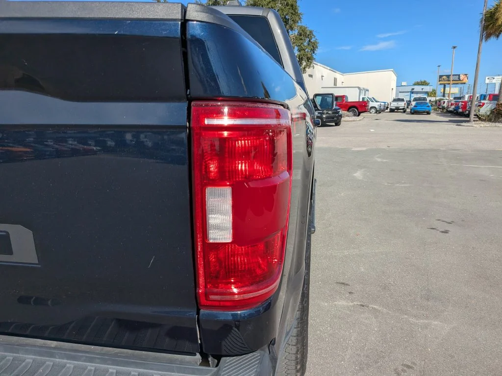 Used 2023 Antimatter Blue Metallic Ford XLT image 14