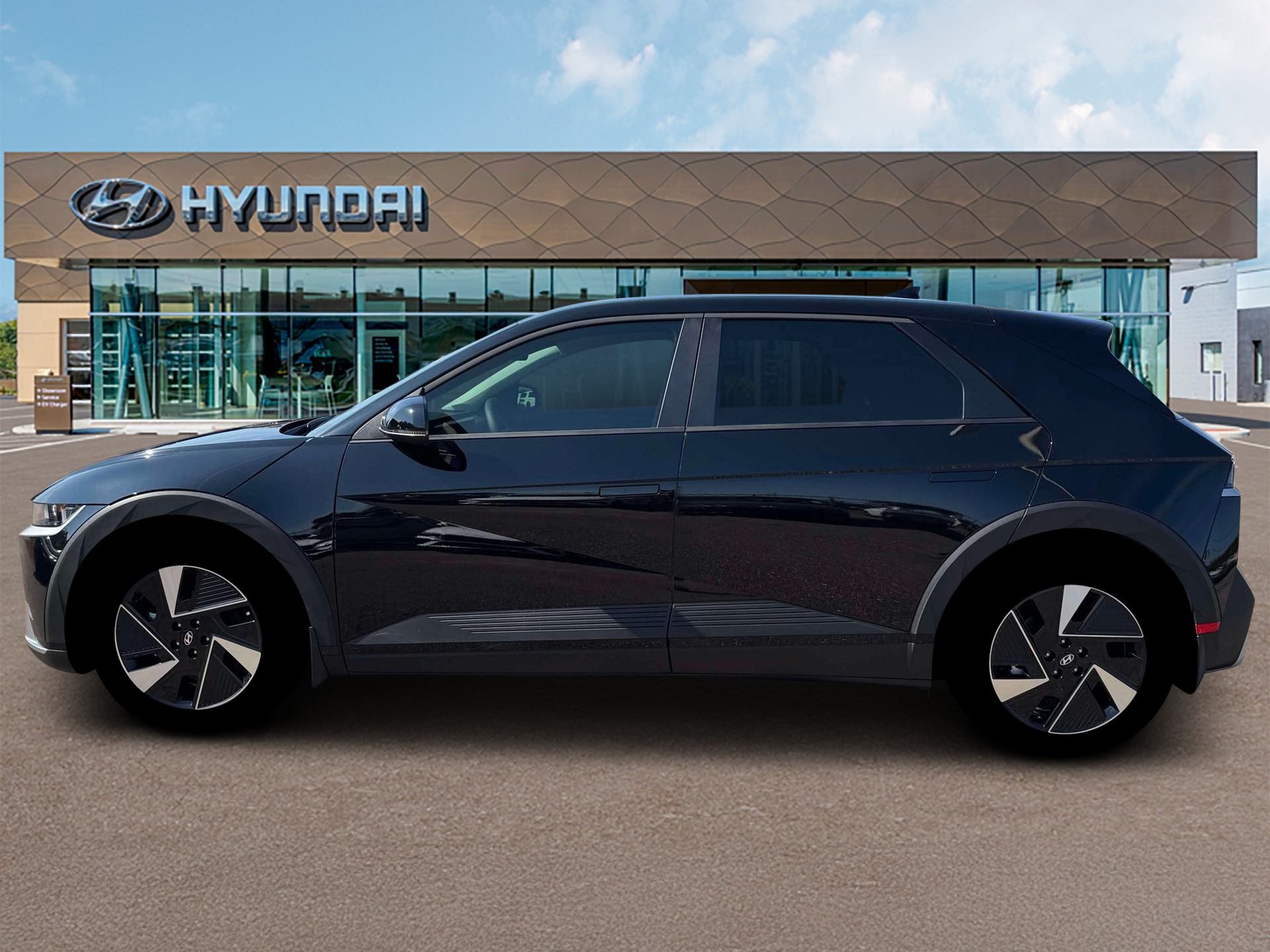 New 2026 Black Hyundai SEL image 3