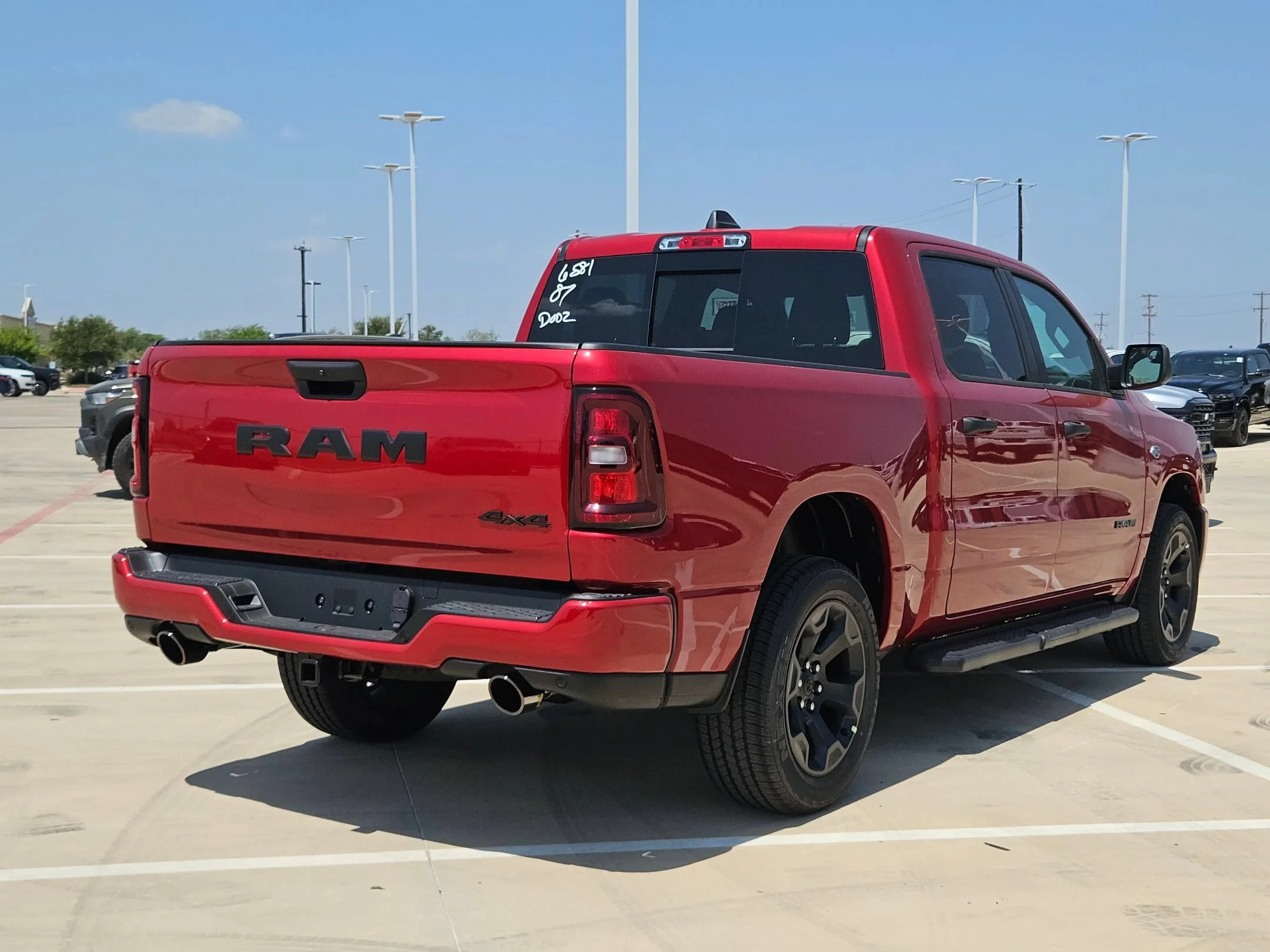 New 2026 Molten Red Pearlcoat RAM Express image 3