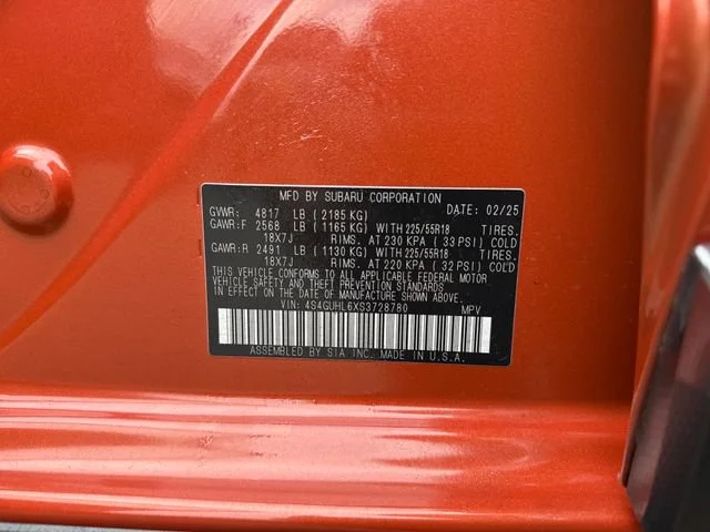 Used 2025 Sun Blaze Pearl Subaru Limited image 16
