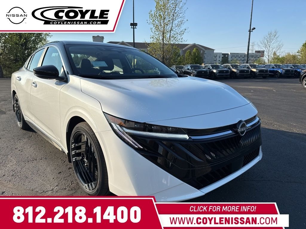 New 2026 Aspen White TriCoat / Super Black Two-tone Nissan SR image 1