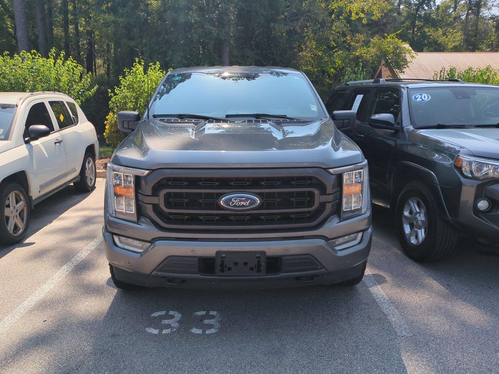 Used 2023 Carbonized Gray Ford XLT image 2