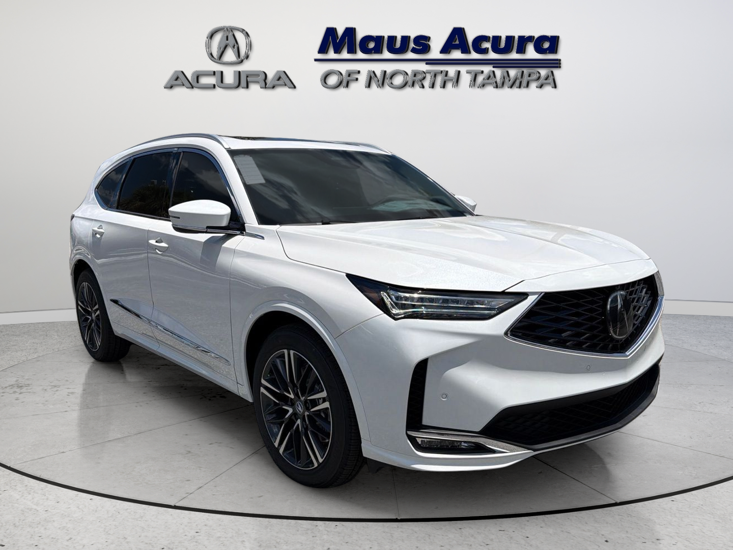 New 2026 Platinum White Pearl Acura Advance Package image 1