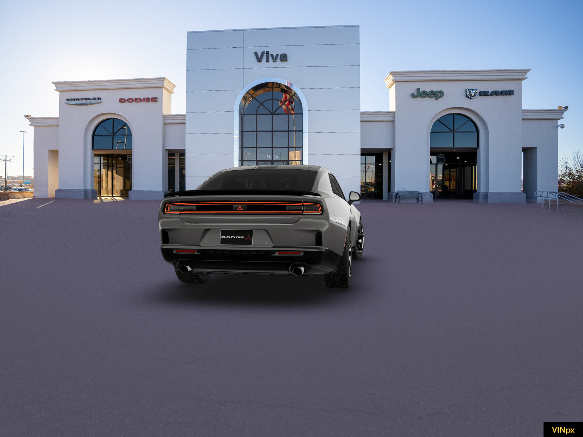 New 2026 Destroyer Gray Exterior Paint Dodge Scat Pack Plus image 14