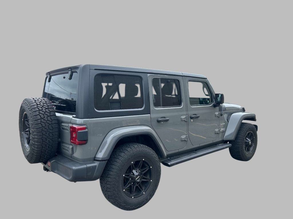 Used 2020 Gray Jeep Unlimited Sahara image 5