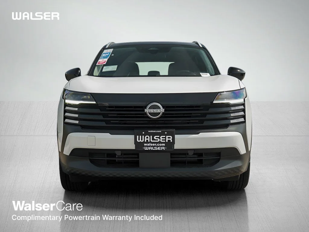 New 2026 Aspen White/Super Black Nissan SV image 2