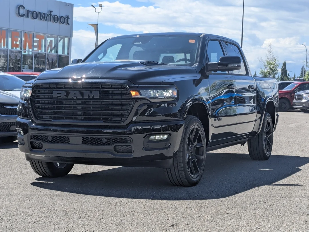 Used 2026 Black RAM Laramie - - 4x4 - Night Edition - Laramie Level II - Dual Pane Sunroof - Power Boards & More! image 4