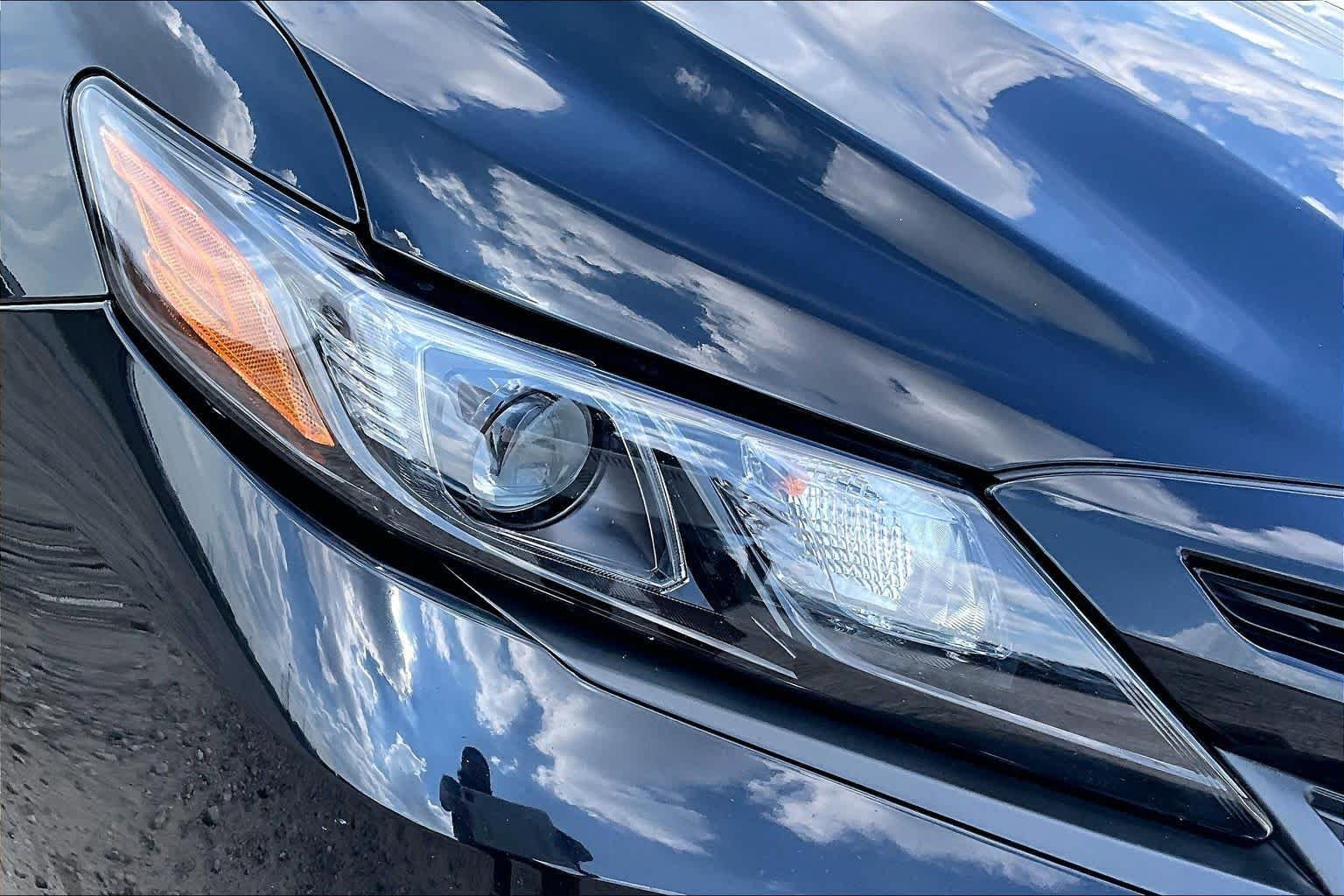 Used 2023 Midnight Black Metallic Toyota SE image 26