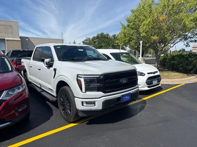 Certified Used 2024 White Ford Lariat image 2