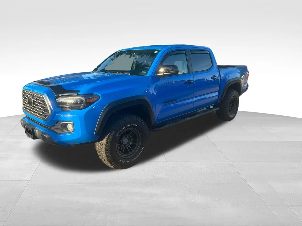 Used 2021 Blue Toyota TRD Off-Road image 2
