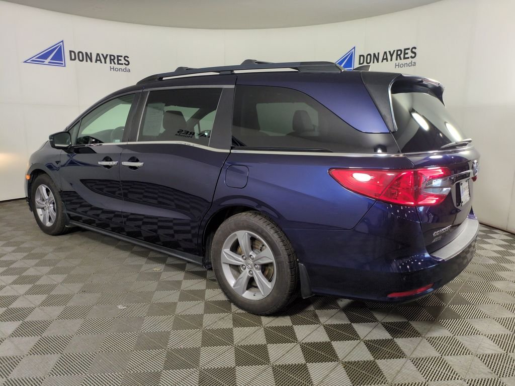 Used 2018 Obsidian Blue Pearl Honda EX image 3