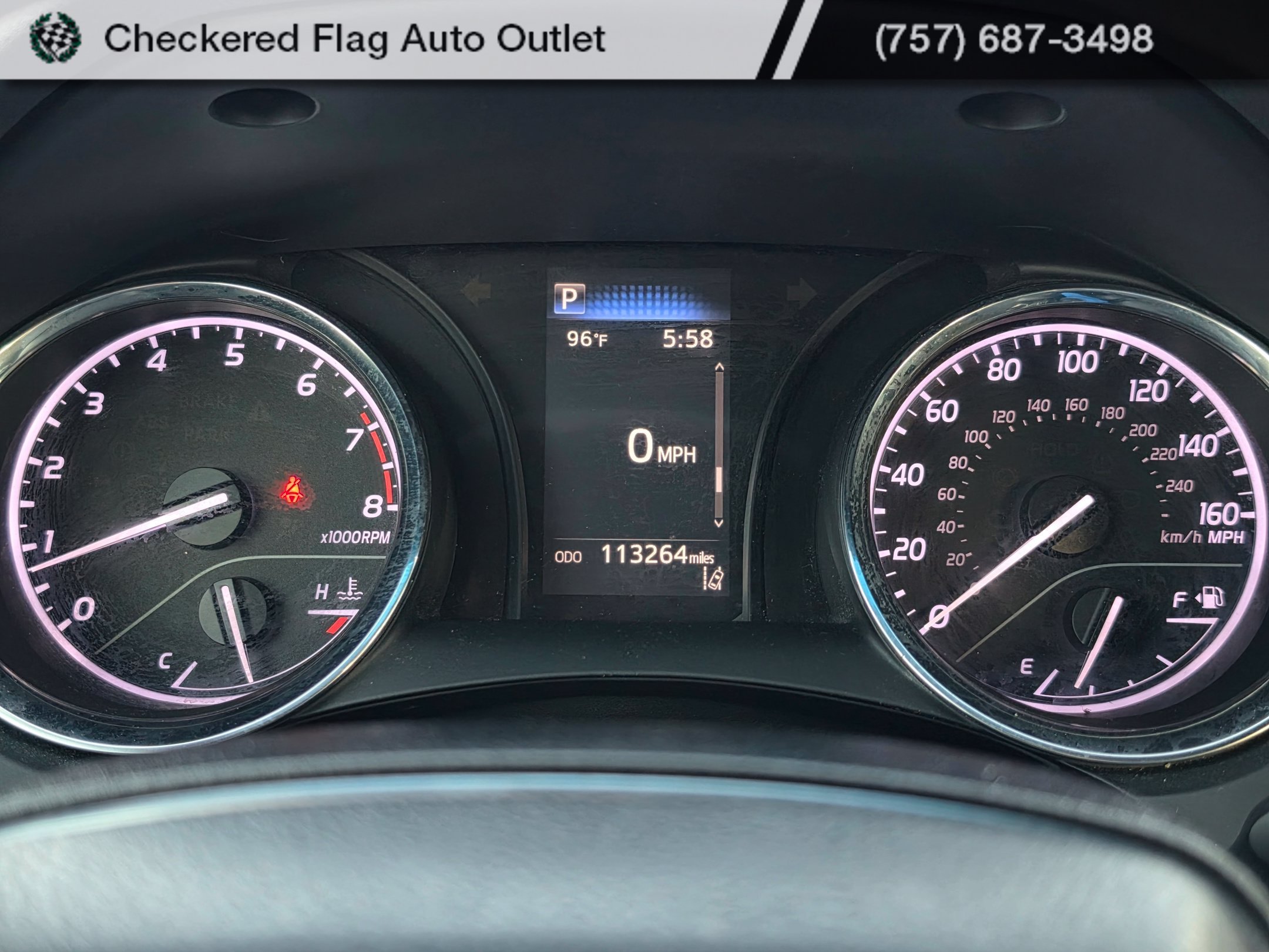 Used 2020 Celestial Silver Metallic Toyota LE image 11