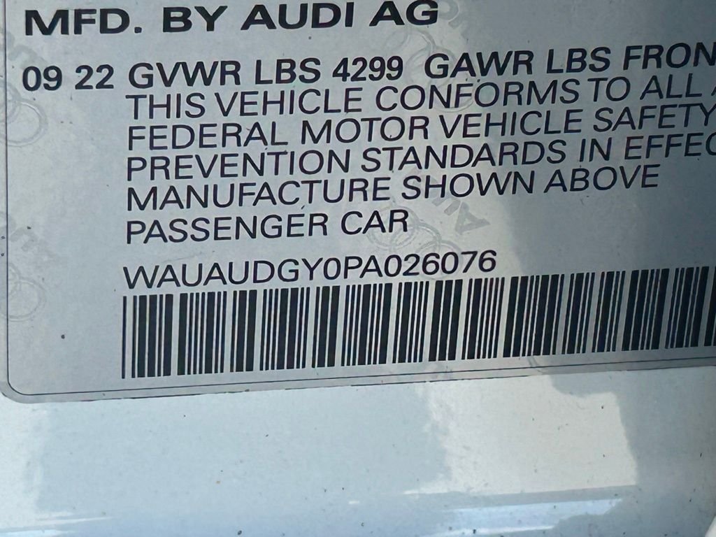 Used 2023 White Audi 40 Premium image 61