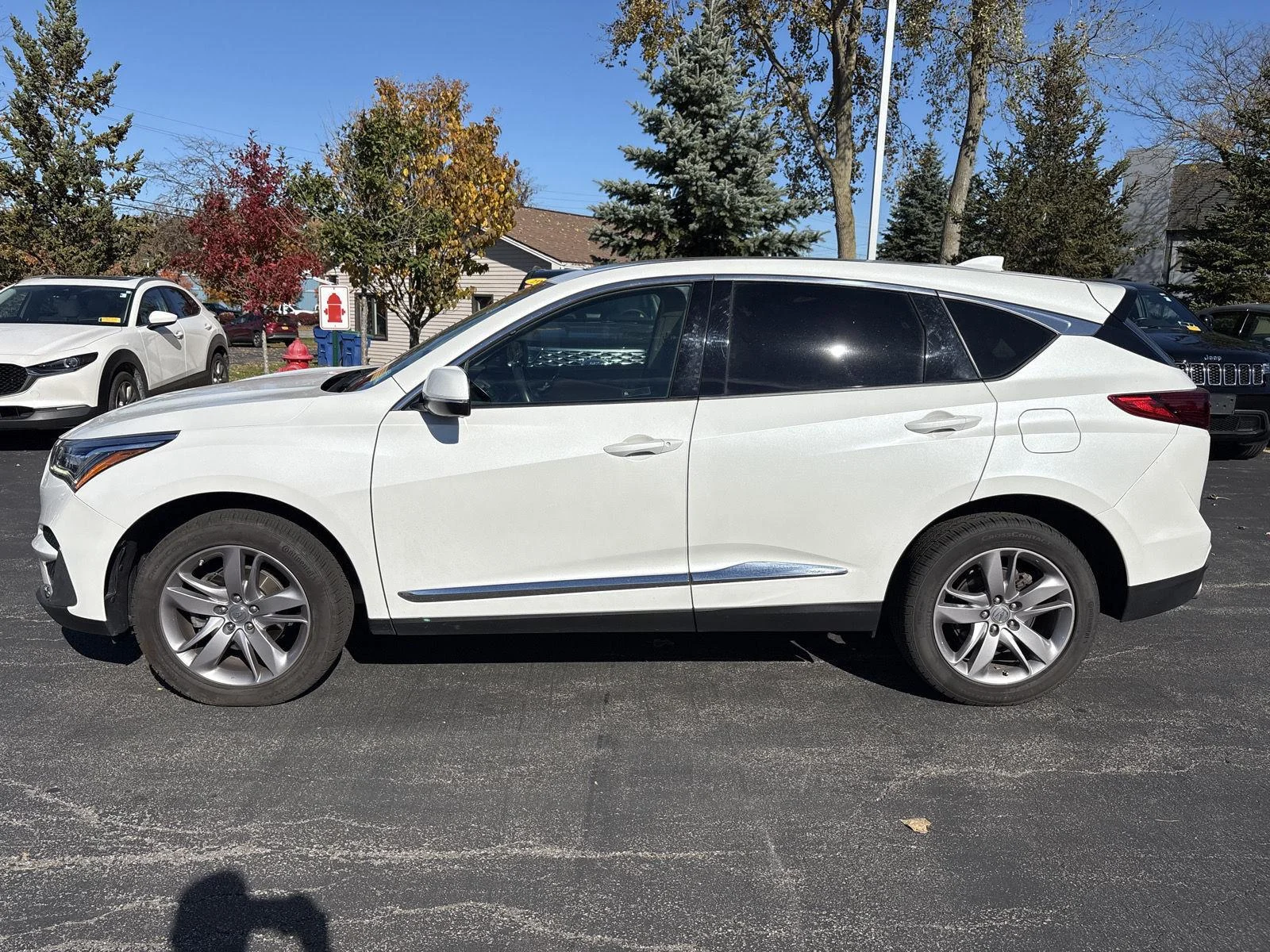 Used 2020 Platinum White Pearl Acura SH-AWD w/Advance image 5