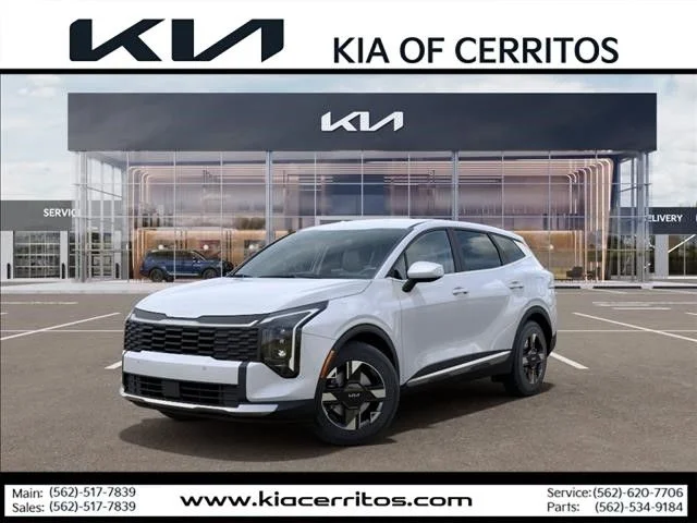 New 2026 Glacial White Pearl Kia LX image 1