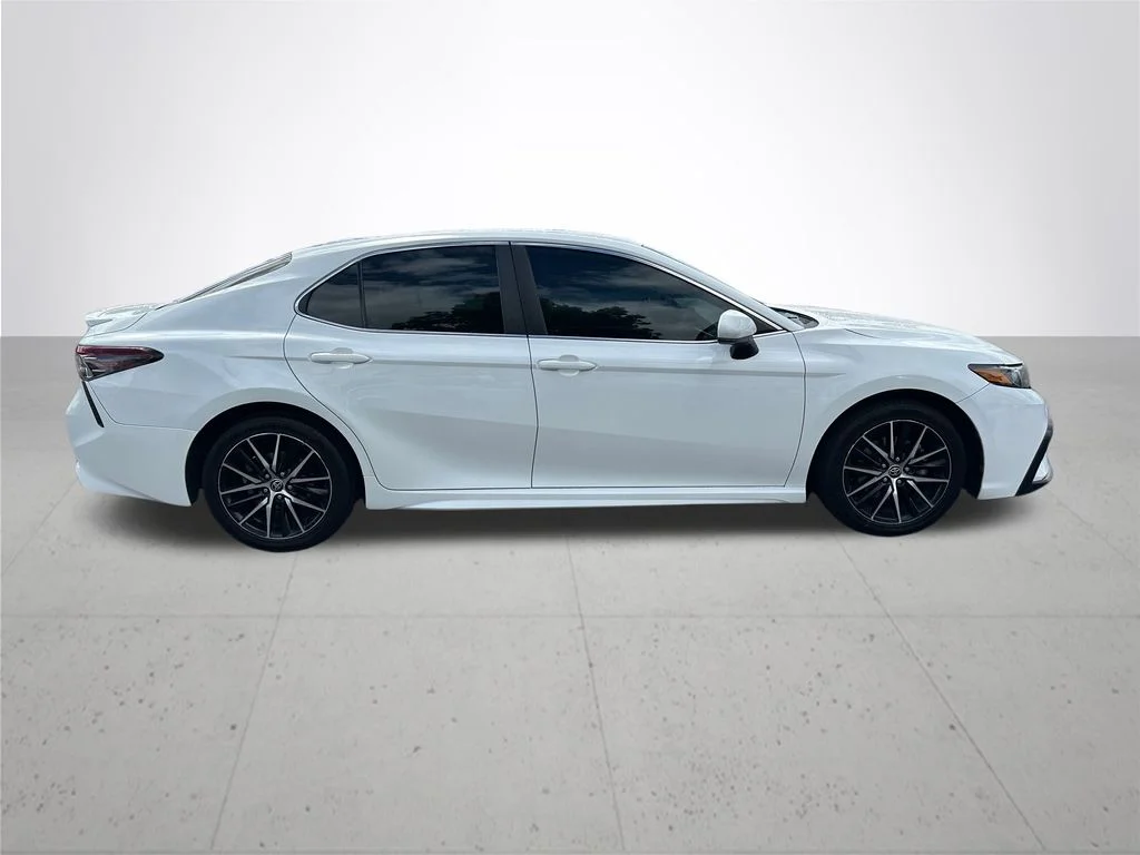 Used 2021 White Toyota SE image 6