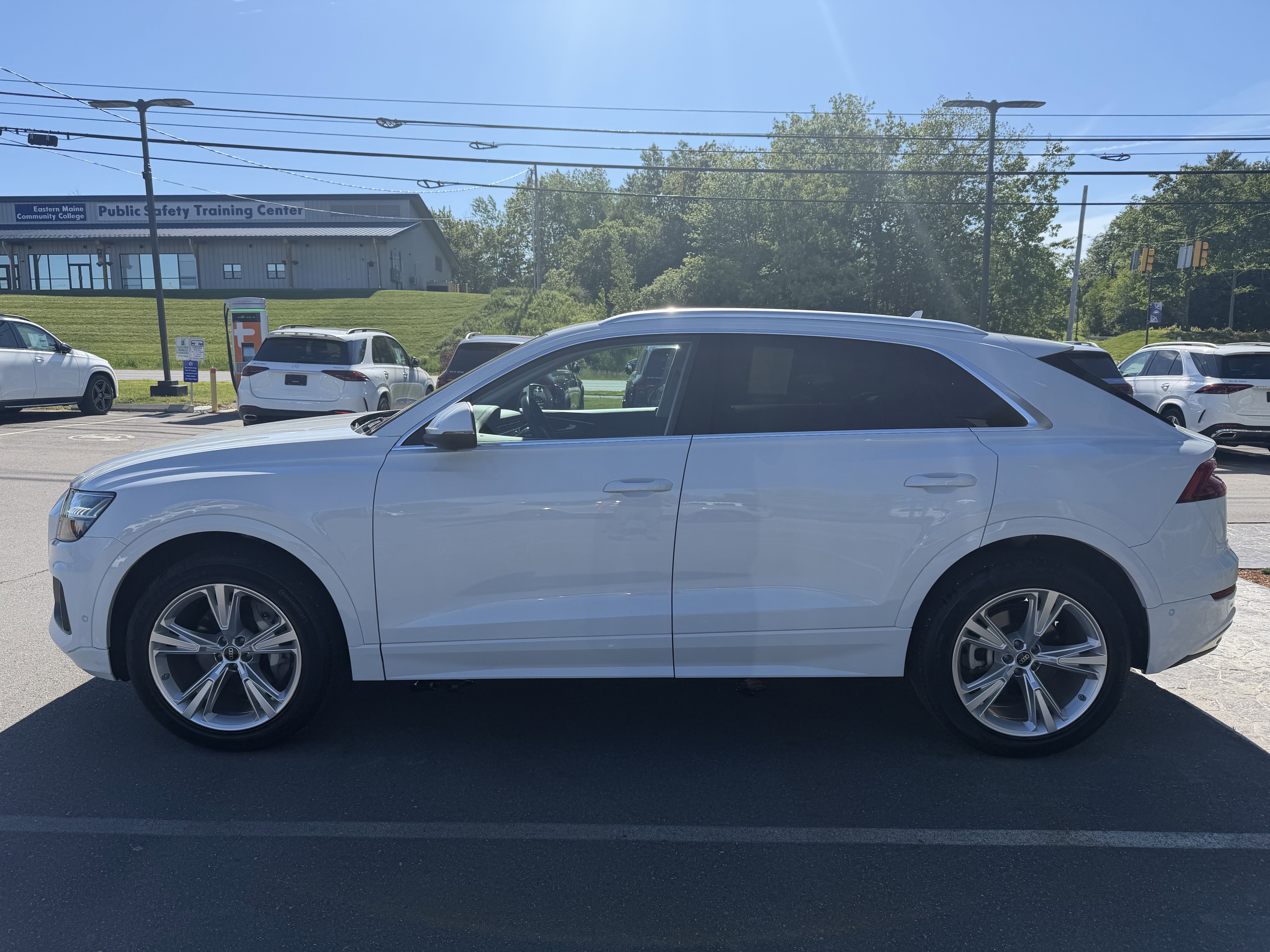 Used 2023 White Audi Premium Plus image 2