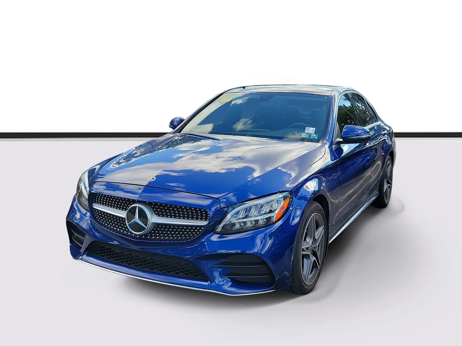 Used 2021 Brilliant Blue Mercedes-Benz C 300 image 3