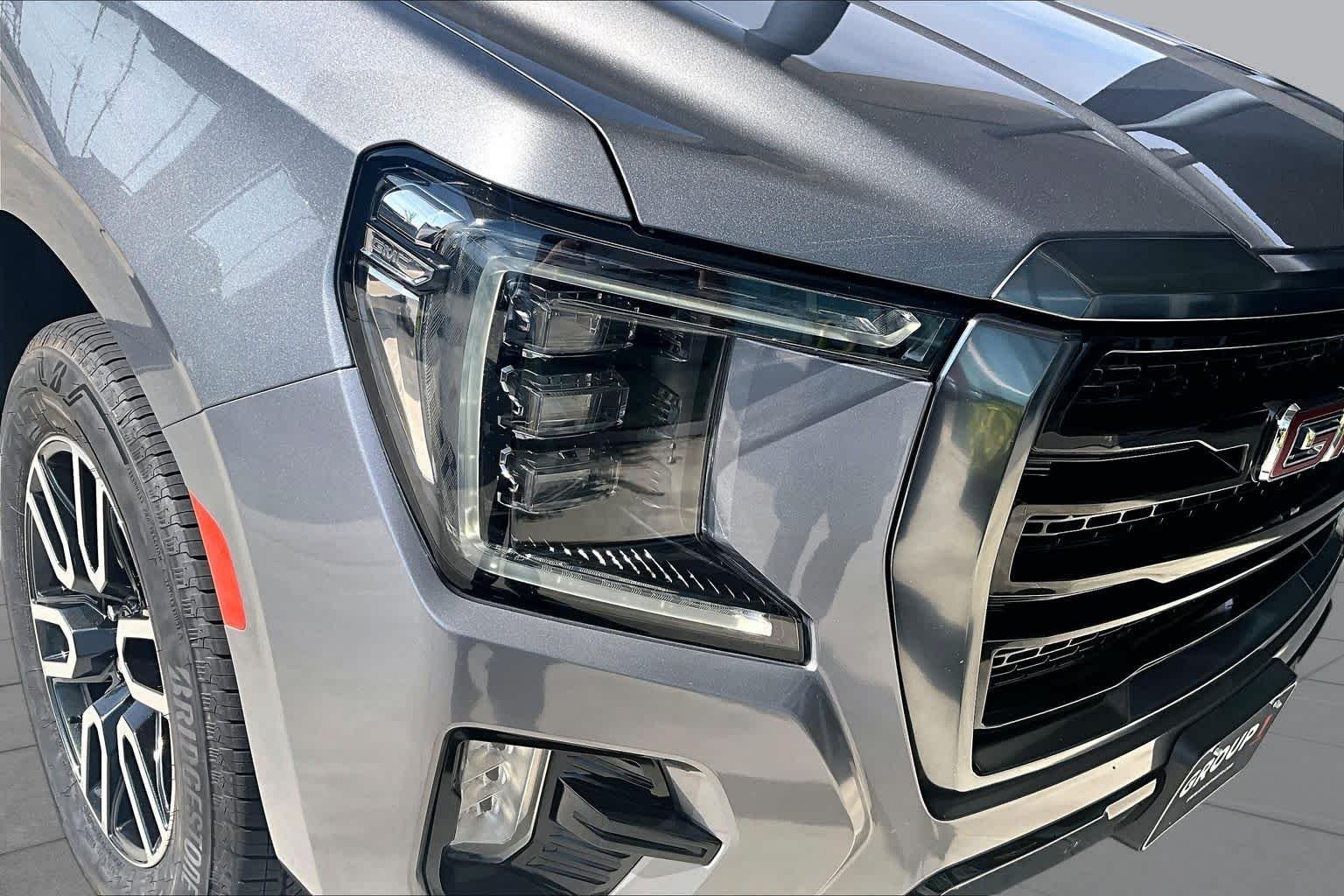 Used 2022 Satin Steel Metallic GMC AT4 image 47