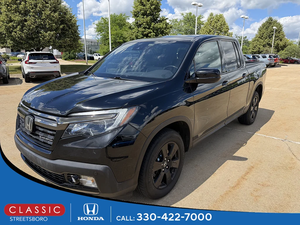 Used 2017 Crystal Black Pearl Honda Black Edition image 1