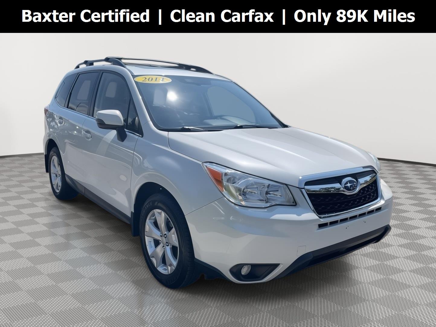Used 2014 Satin White Pearl Subaru 2.5i Touring image 1