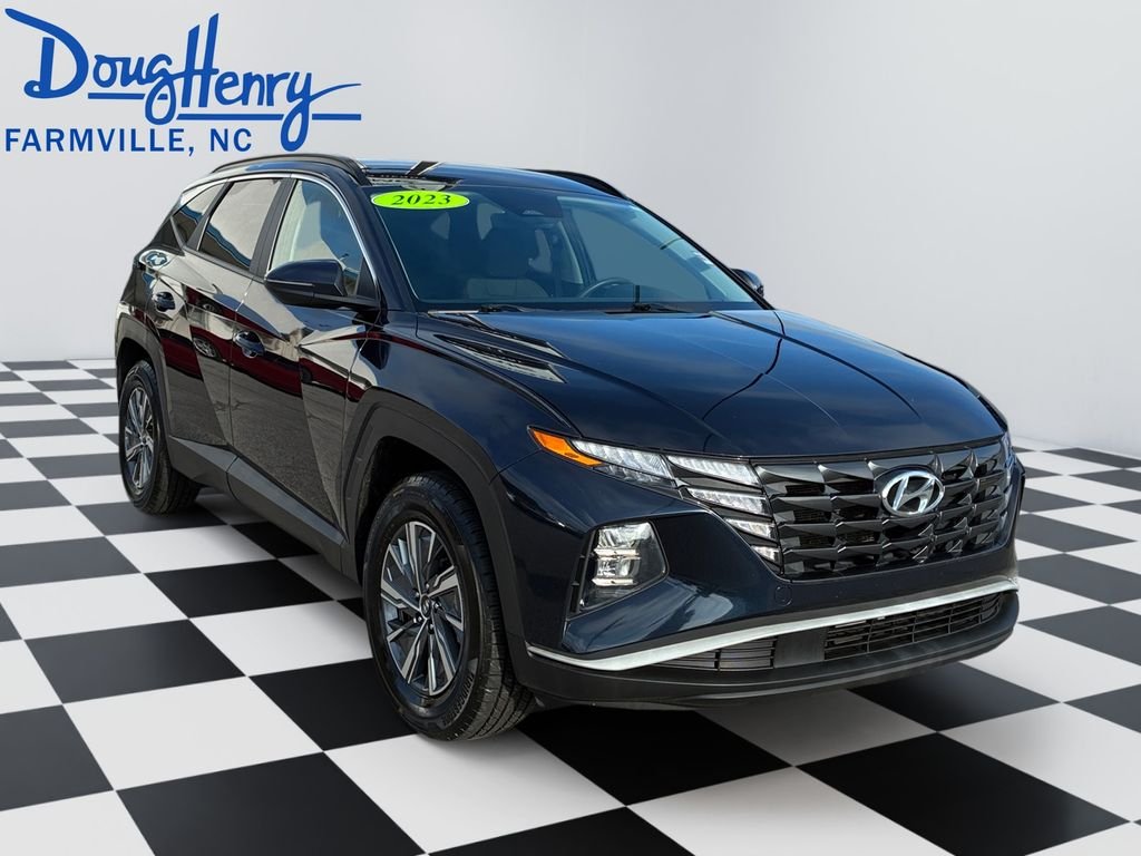 Used 2023 Blue Hyundai Blue image 7