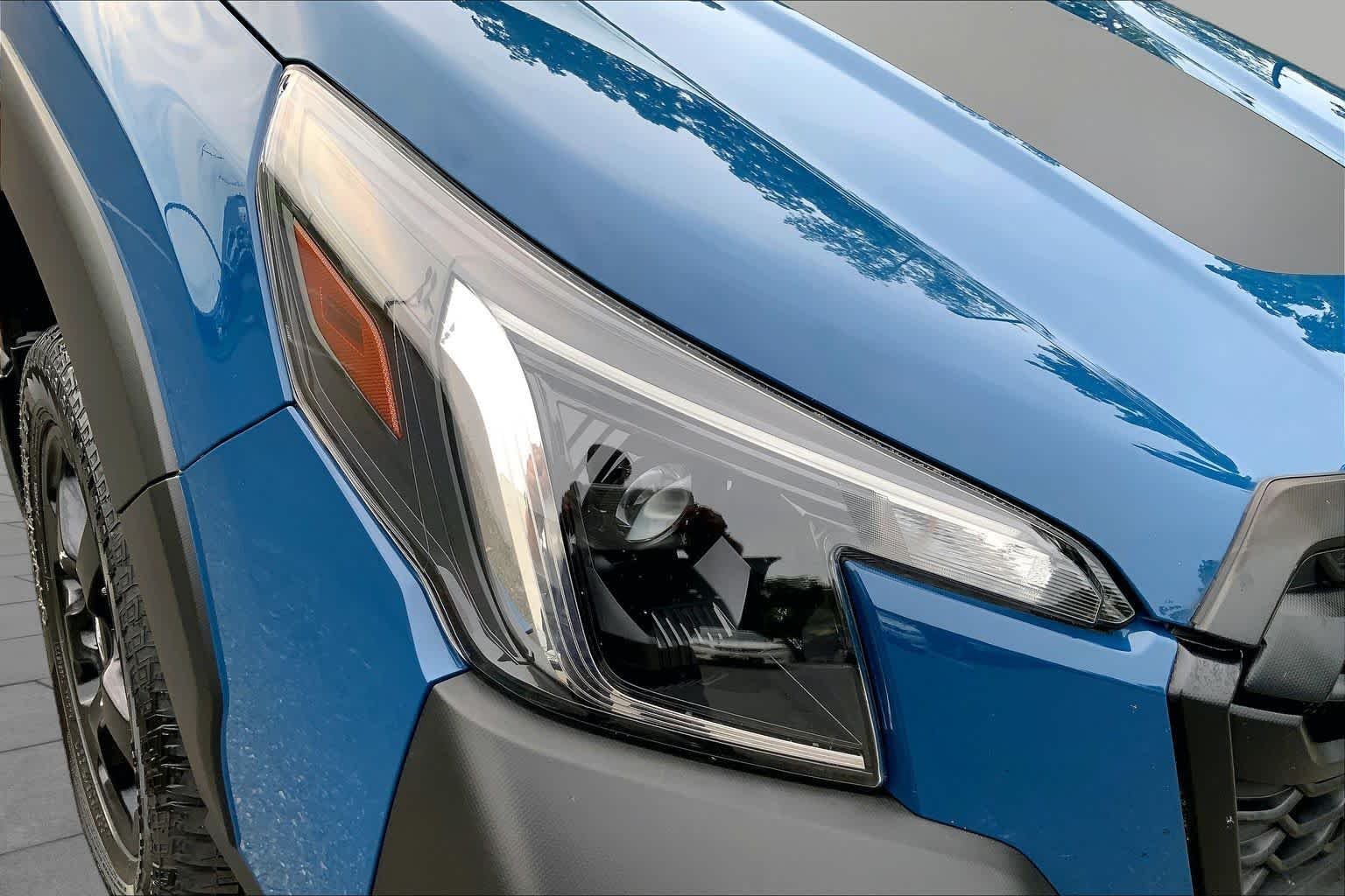 Used 2023 Geyser Blue Subaru Wilderness image 28