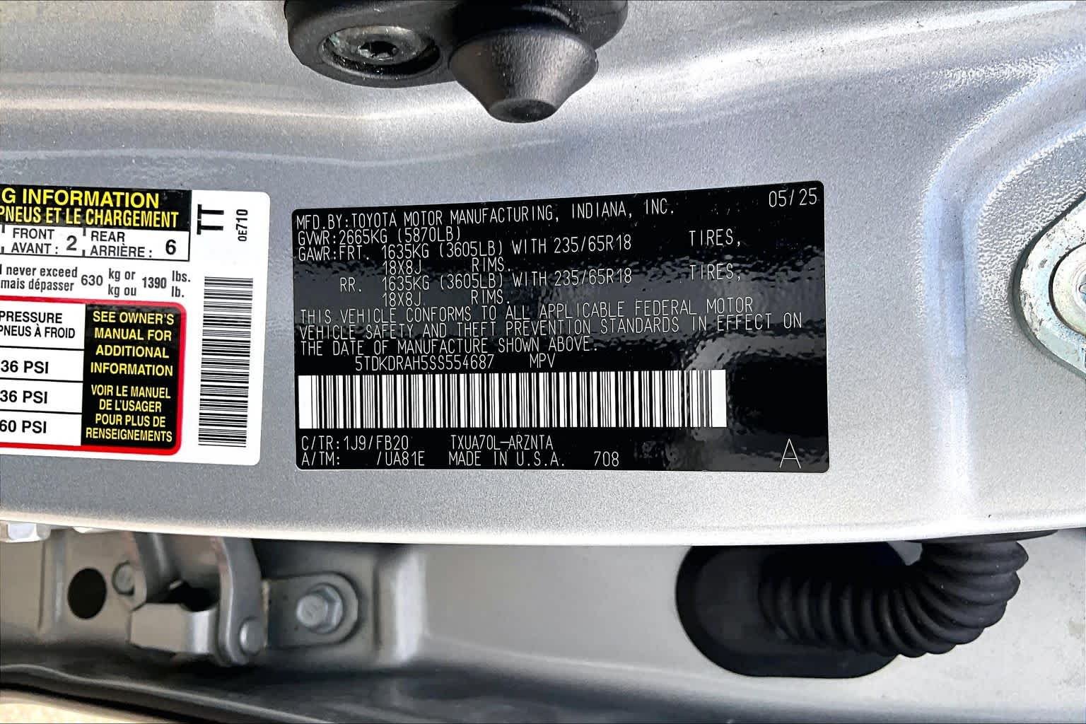 Used 2025 Celestial Silver Metallic Toyota XLE image 36