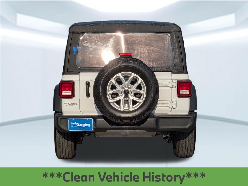 Used 2023 White Jeep Sport S image 5