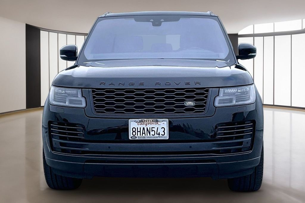 Used 2019 Santorini Black Metallic Land Rover 3.0L V6 Supercharged HSE image 2