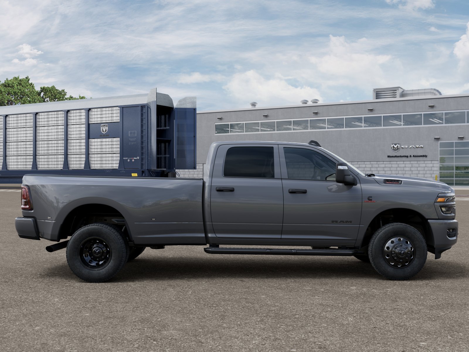 New 2027 Ceramic Gray Clearcoat RAM Big Horn image 12