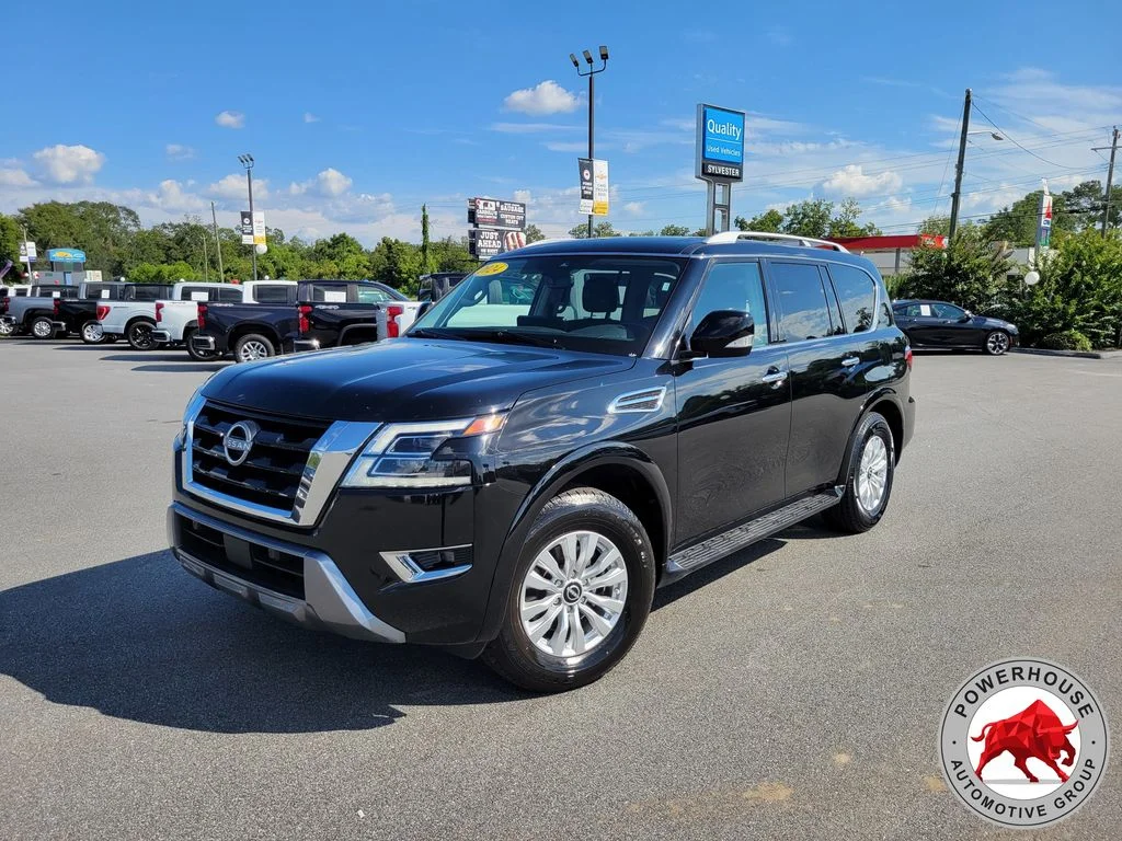 Used 2024 Black Nissan SV image 2