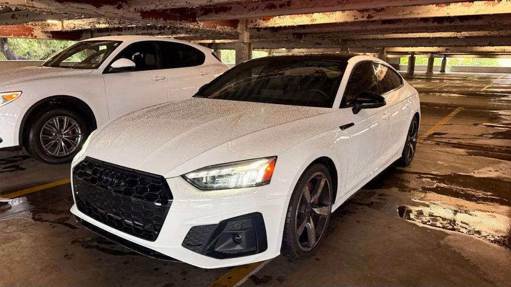 Used 2023 White Audi 45 S line Premium Plus image 2