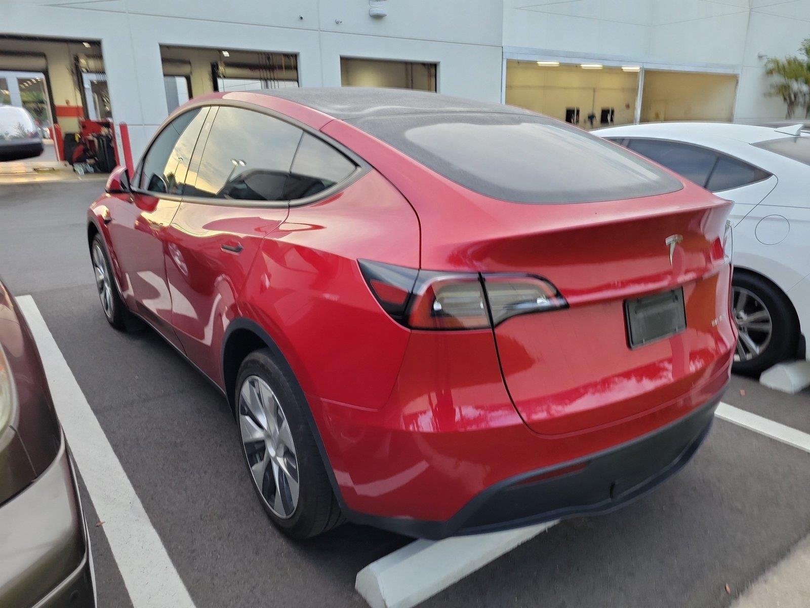 Used 2023 Red Multi-Coat Tesla Long Range image 2