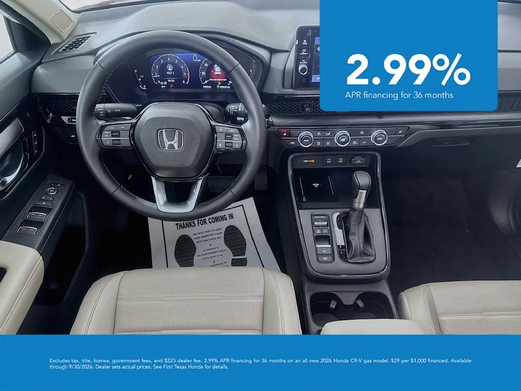 New 2027 Platinum White Pearl Honda EX-L image 31