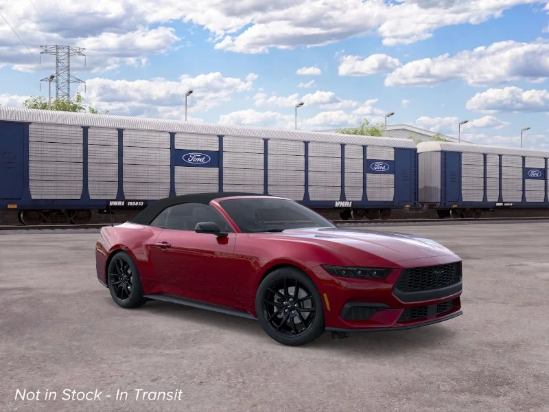New 2026 Molten Magenta Metallic Tinted Clearcoat Ford EcoBoost® Premium Convertible image 7