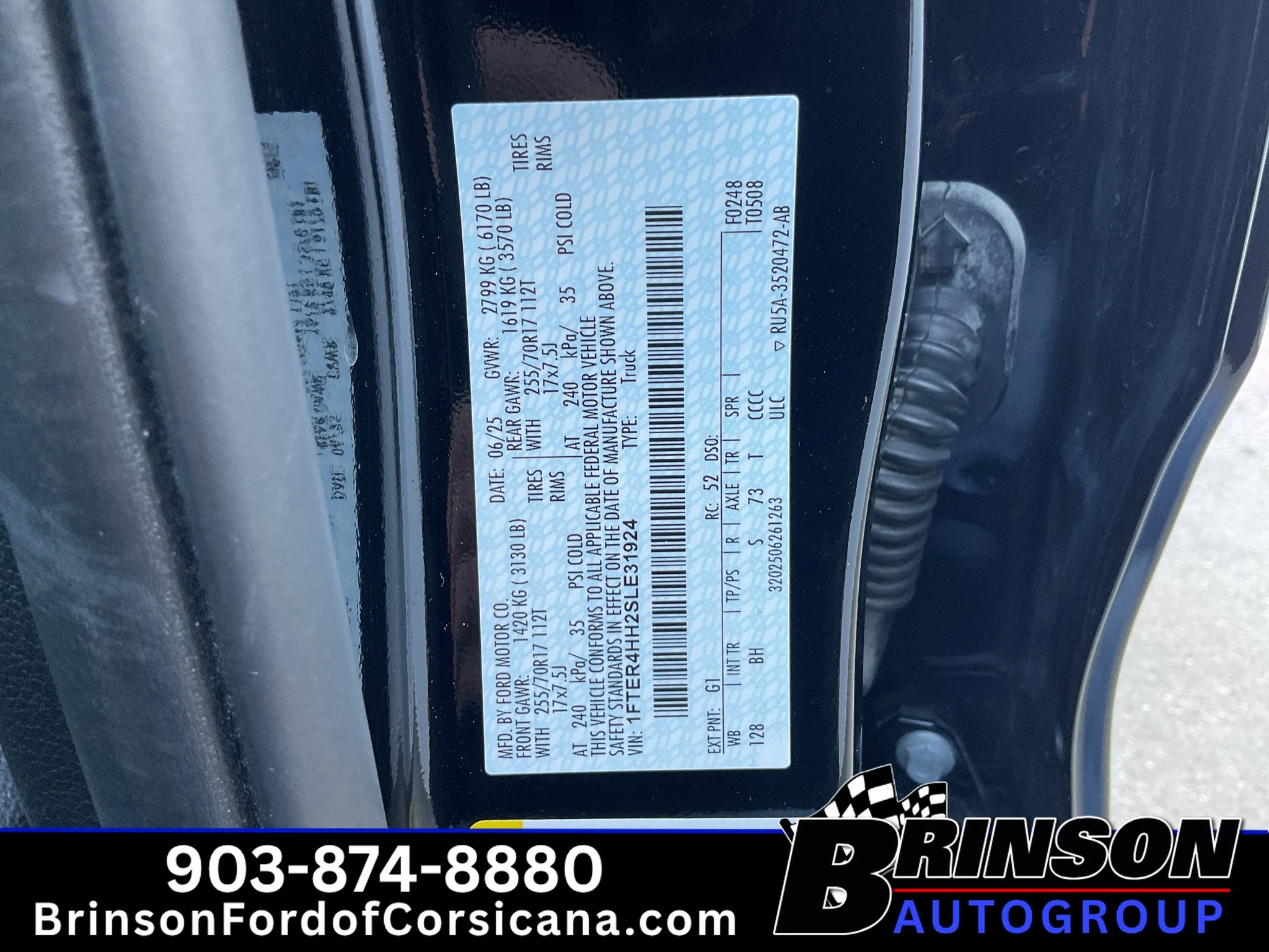 Used 2025 Shadow Black Ford XLT image 32