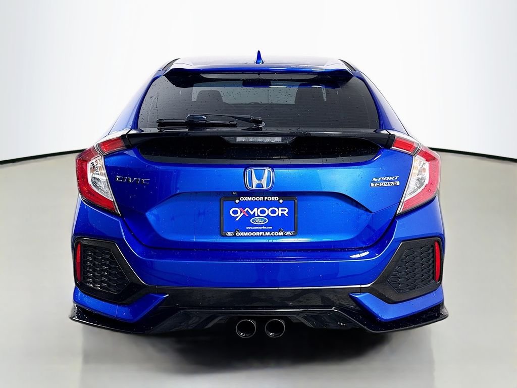 Used 2018 Aegean Blue Metallic Honda Sport Touring image 12