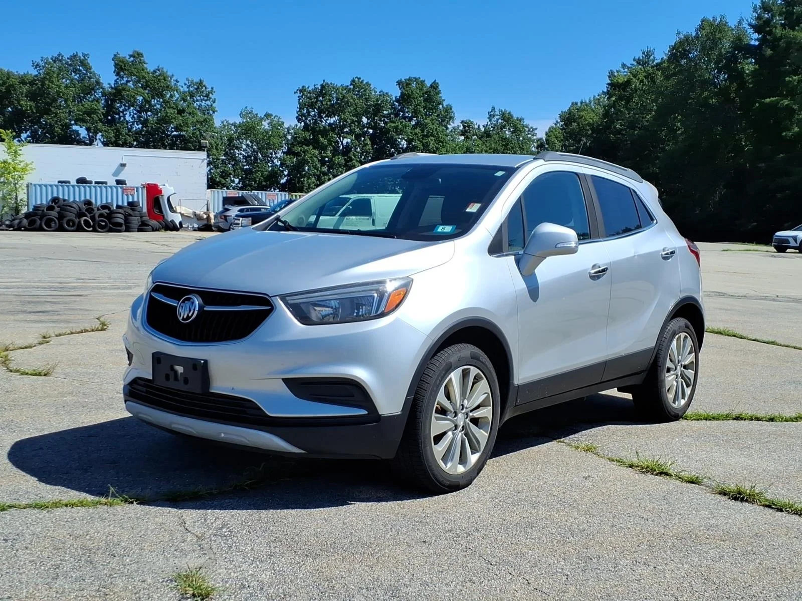 Used 2017 Includes (CM5) Black Carbon Metallic lower exterior accent color, Paint code W700S.) Buick Preferred image 8